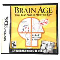 Brain Age Nintendo DS Like New - Front of Game Case