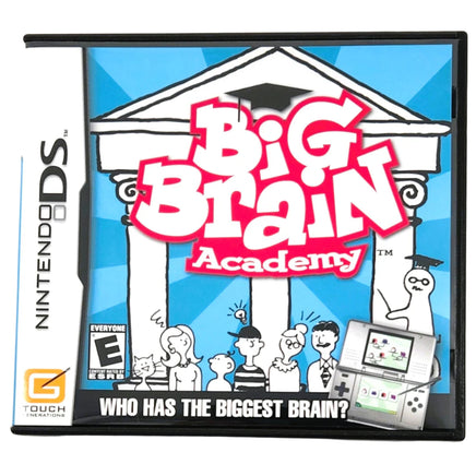 Big Brain Academy Nintendo DS Like New - Front of Game Case