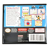 Big Brain Academy Nintendo DS Like New - Back of Game Case