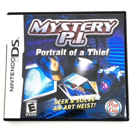 Mystery PI Portrait of a Thief Nintendo DS Like New - Front Artwork Shown