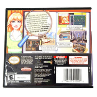 Nancy Drew Deadly Secret of Olde World Parks Nintendo DS Like New - Back of Game Shown