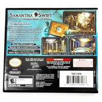 Samantha Swift and the Hidden Roses of Athena Nintendo DS Good - Back Shown