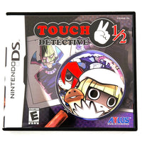 Touch Detective 2 1/2 Nintendo DS Like New - Front of Game Case