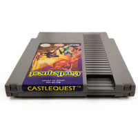 Castlequest Nintendo Nes Like New - Cart Top Label
