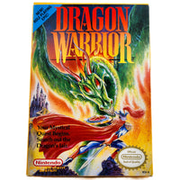 Dragon Warrior Nintendo Nes Very Good - Box Font