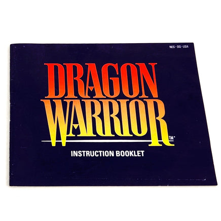 Dragon Warrior Nintendo Nes Very Good - Manual