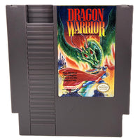 Dragon Warrior Nintendo Nes Very Good - Cart Front
