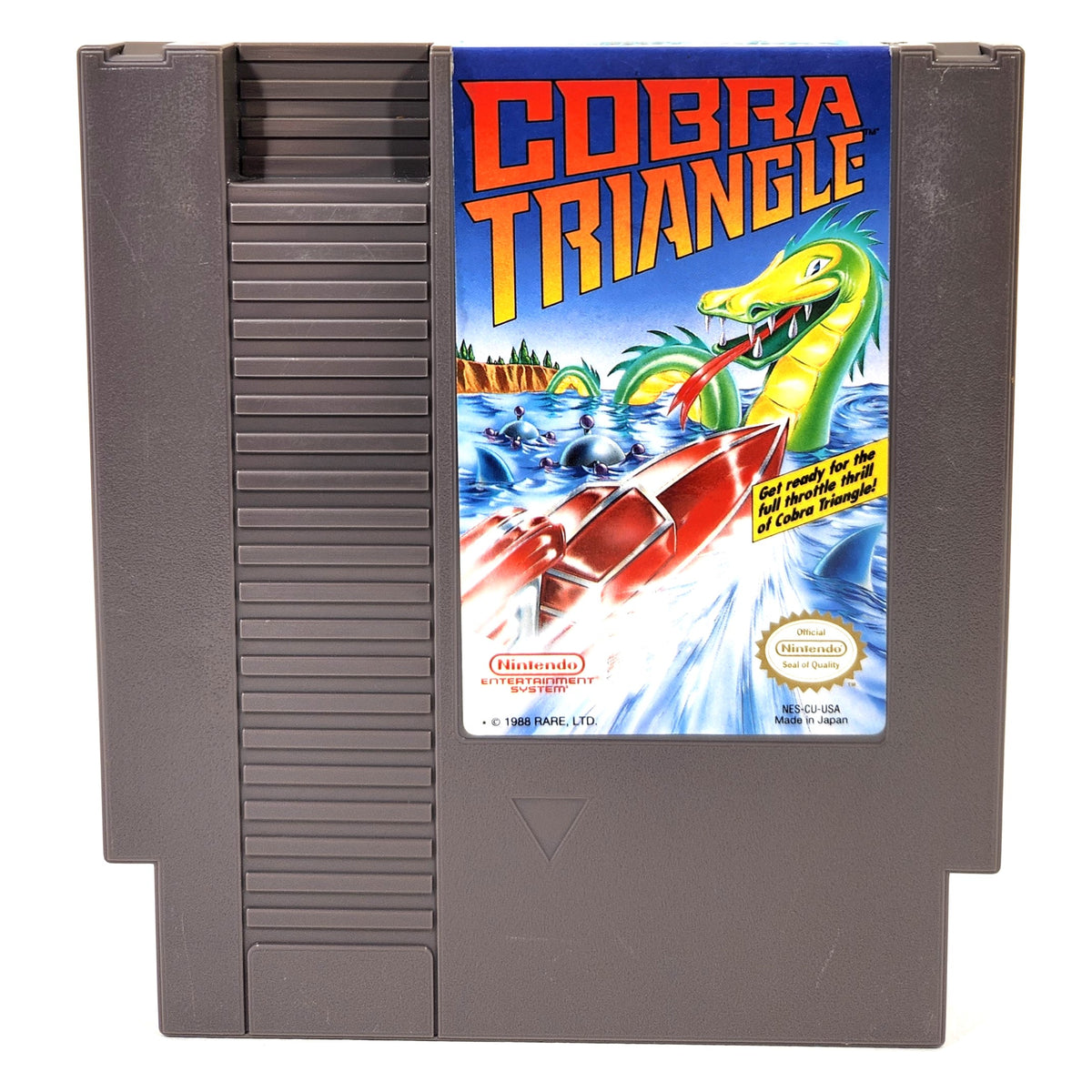 Cobra Triangle Nintendo NES Cartridge – Rare Favorite (Used