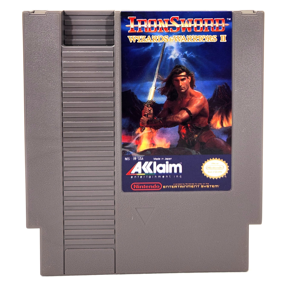 Ironsword: Wizards Warriors II (2) Nintendo NES (Good, Loose)