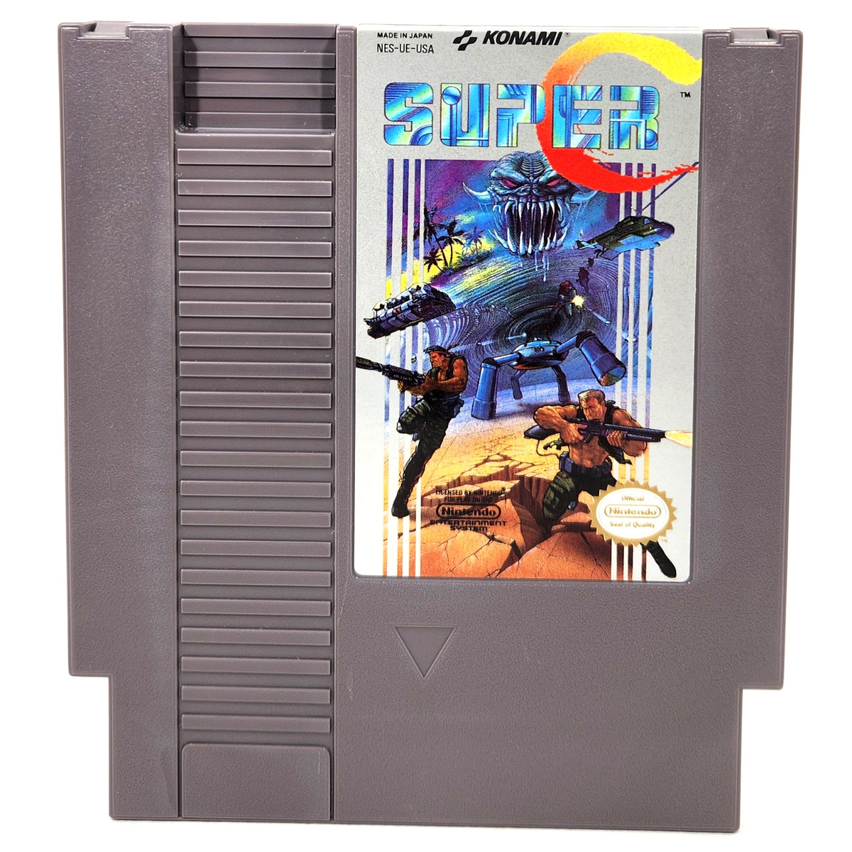 Super C NES Game for Sale – Contra Sequel by Konami Buy Now