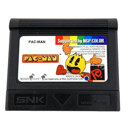 PacMan Neo Geo Pocket Color Like New Front of Cartridge