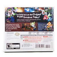 Luigis Mansion Dark Moon Nintendo 3DS Good - Game Case Back Artwork