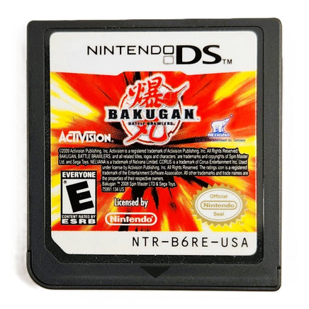 Bakugan Battle Brawlers Nintendo DS Good Loose - Game Cartridge Front