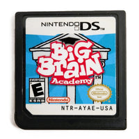 Nintendo DS game cartridge Loose for 'Big Brain Academy' showing front label of cart