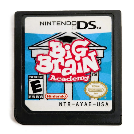 Nintendo DS game cartridge Loose for 'Big Brain Academy' showing front label of cart