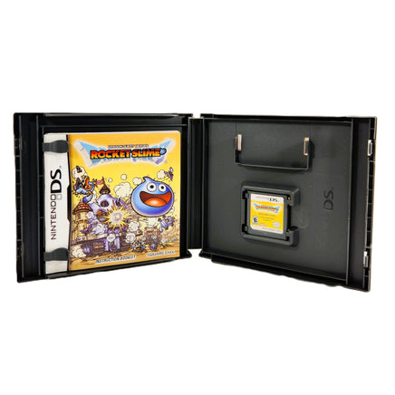 Dragon Quest Heroes Rocket Slime Nintendo DS Like New - Open Game Case Showing Cartridge And Manual (CIB)