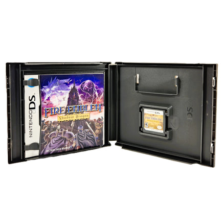 Fire Emblem Shadow Dragon Nintendo DS Like New - Authentic Game Case Open View With Manual And Cartridge (CIB)