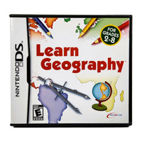Learn Geography Nintendo DS Very Good - Game Case Front Artwork