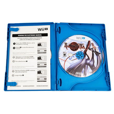 Bayonetta 2 Includes Bayonetta 1 Bonus Disc Nintendo Wii U Good - Inside Contents With Bonus Disc & Manual