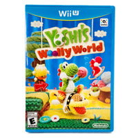 Yoshis Woolly World Nintendo Wii U Like New - Game Case Front Cover