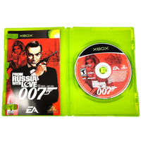 007 From Russia With Love Xbox Very Good - Inside Contents Of Retail Game Box