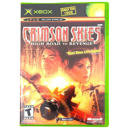 Crimson Skies High Road To Revenge Xbox Good - Front Case Shown