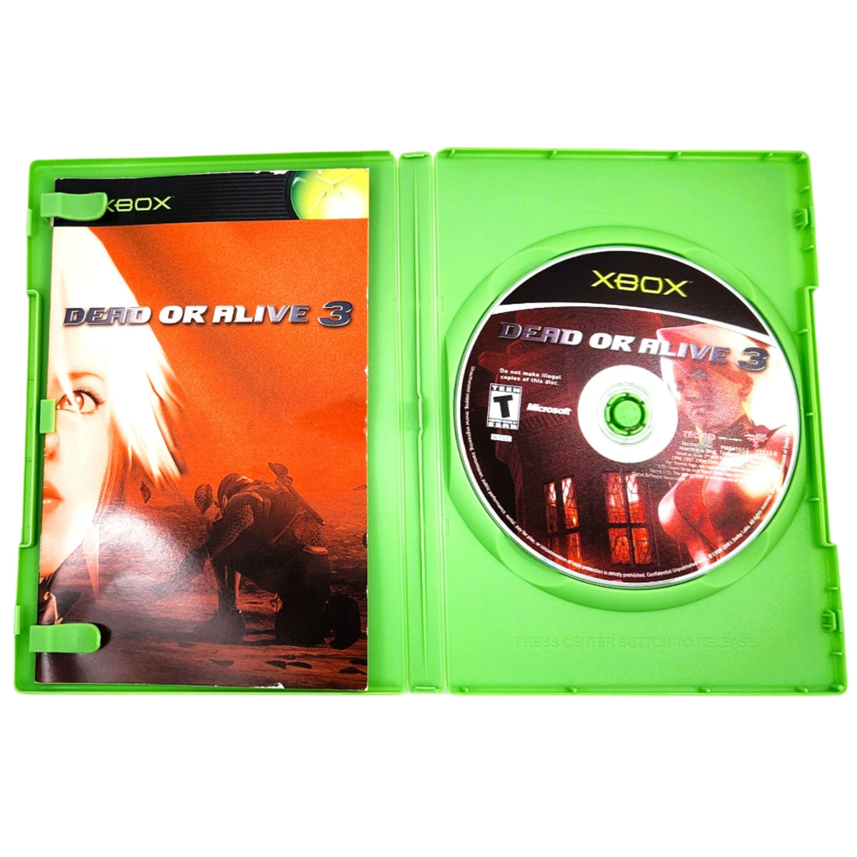 Buy Dead or Alive 3 – OG Xbox Fighting Classic | Manual Included