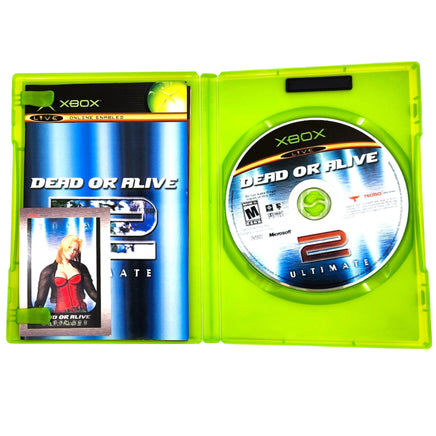 Dead Or Alive Ultimate Xbox Very Good - DOA 2 Game Disc And Manual Inside Open Case