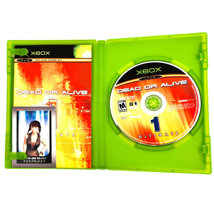 Dead Or Alive Ultimate Xbox Very Good - DOA 1 Disc And Manual Inside Open Case