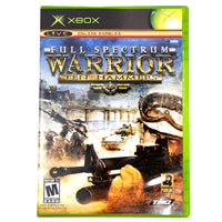 Full Spectrum Warrior Ten Hammers Xbox Good - Front Jewel Case Art