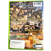 Full Spectrum Warrior Ten Hammers Xbox Good - Rear Cover Art