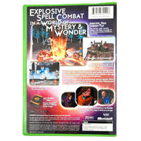 Night Caster Defeat The Darkness Xbox Very Good - Cib Case – Rear View