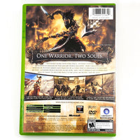 Prince Of Persia The Two Thrones Xbox Good - Back Artwork Displayed