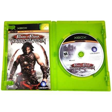 Prince Of Persia Warrior Within Xbox Good - Case Open – Disc And Manual Shown