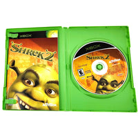 Shrek 2 Xbox Very Good - Inside Contents Of Retail Game Box