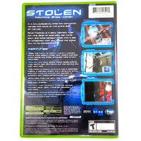 Stolen for Xbox Good - Back Jewel Case Art