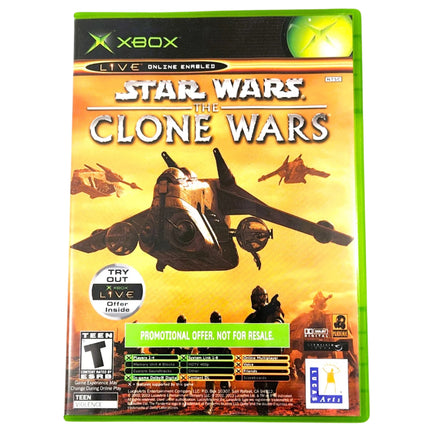 Star Wars The Clone Wars Tetris Worlds Xbox Good - Front Of Game Case