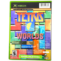 Star Wars The Clone Wars Tetris Worlds Xbox Good - Back Cover Art Shown
