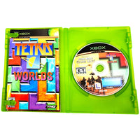 Star Wars The Clone Wars Tetris Worlds Xbox Good - Open Case Showing Disc And Manual
