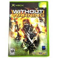 Without Warning Xbox Good - Disc Case Front