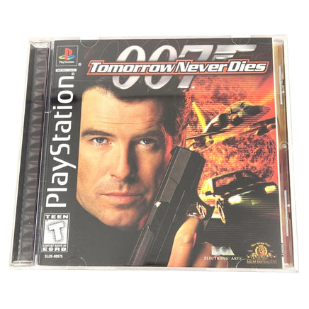 007 Tomorrow Never Dies Playstation 1 Like New - Front Of Retail Game Box