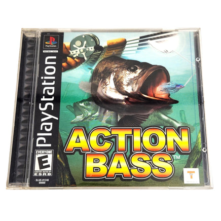 Action Bass Playstation 1 Very Good - Front Of Game Case