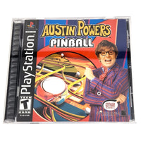 Austin Powers Pinball Playstation 1 Very Good - Cover Artwork – Front View