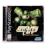 Armored Core Project Phantasma PlayStation 1 Good - CIB Front Cover