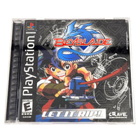 Beyblade Let It Rip Playstation 1 Very Good - Game Case Front