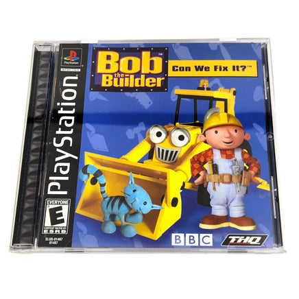 Bob The Builder Can We Fix It Playstation 1 Very Good - Disc Case Front