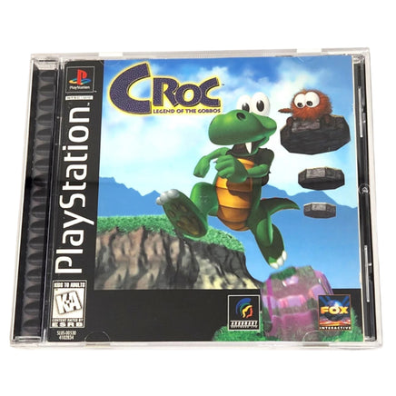 Croc Legend Of The Gobbos Playstation 1 Very Good - Front Of Game Case