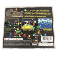 Croc Legend Of The Gobbos Playstation 1 Very Good - Cib Case – Rear View