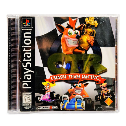 CTR Crash Team Racing PlayStation 1 Good CIB - Front Of Retail Game Box