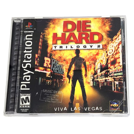 Die Hard Trilogy 2 Viva Las Vegas Playstation 1 Very Good - Front Cover Art Shown